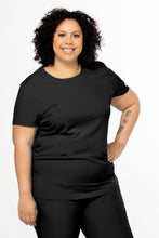 CSCRUBS COMFORT COLLECTION ROUNDED NECK TOP